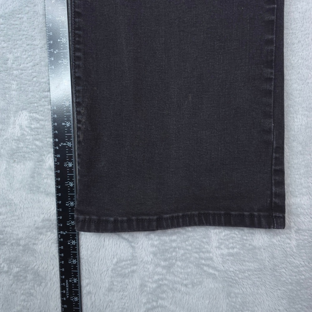 Levis 512 Jeans‎ Womens 18M Black Perfectly Slimming Boot Cut Stretch Y2K 2008 - Picture 10 of 12